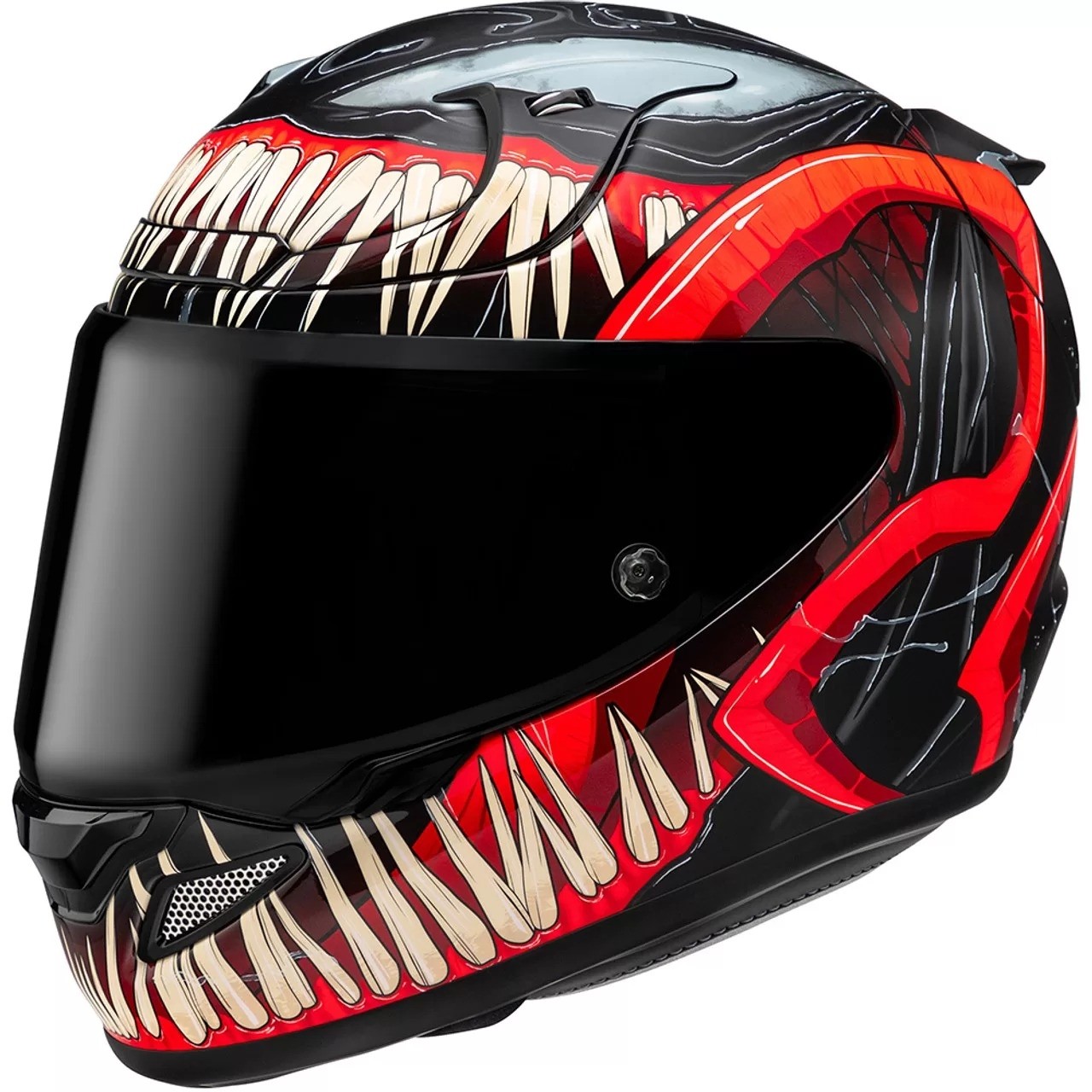 HJC RPHA12 Venom3 Lサイズ Motofama | CAPACETE HJC RPHA 12 59/L VENOM 3 MARVEL VERMELHO PRETO