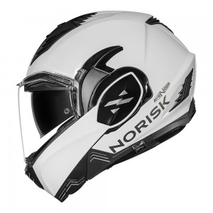 CAPACETE NORISK ESCAMOTEAVEL AVENGER MONO BRANCO