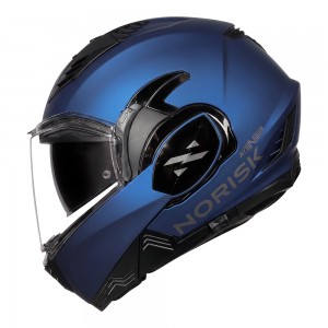 CAPACETE NORISK ESCAMOTEAVEL AVENGER MONO AZUL FOSCO