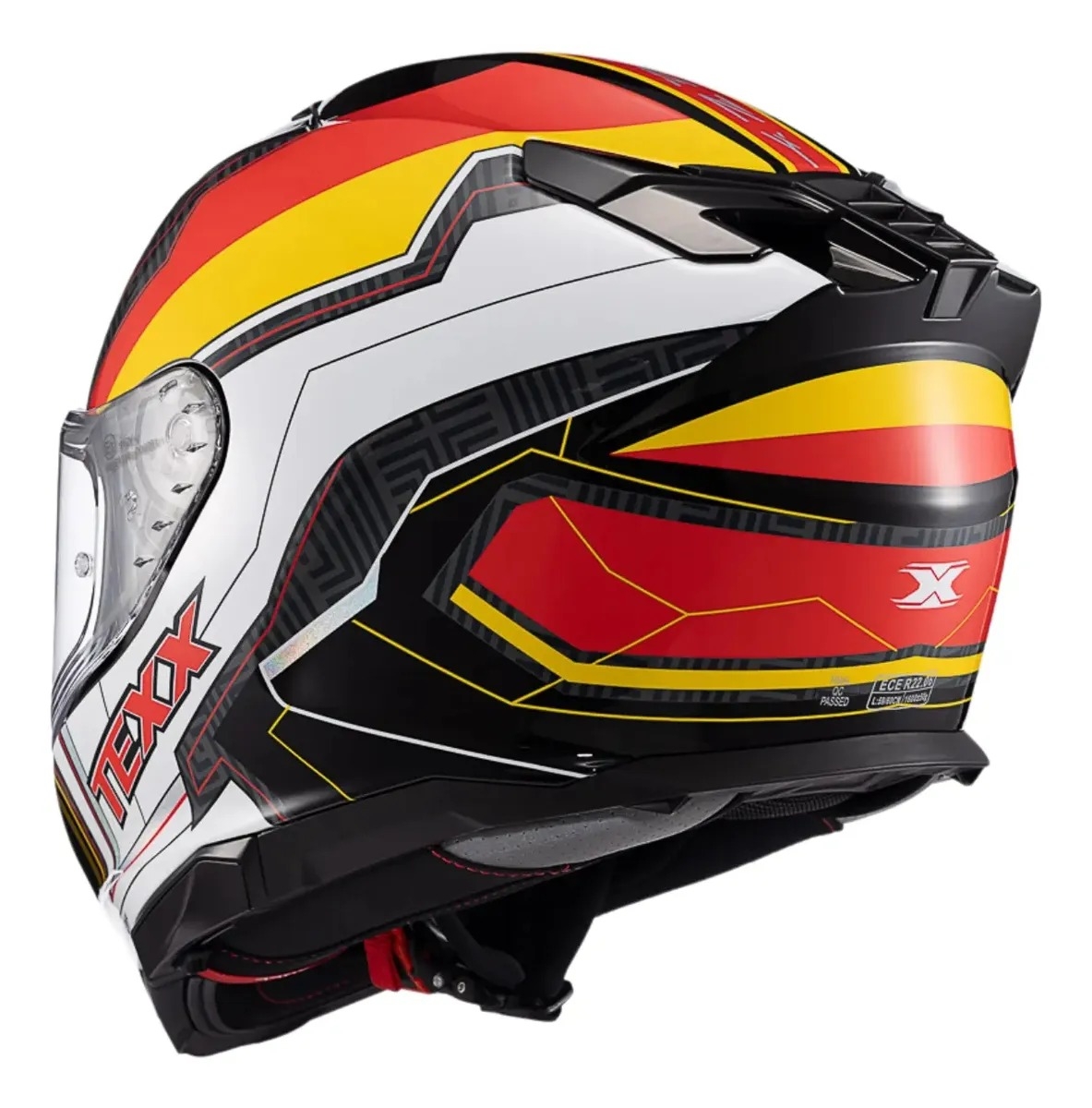 Motofama | Capacete Texx Kaiman Alemanha com óculos